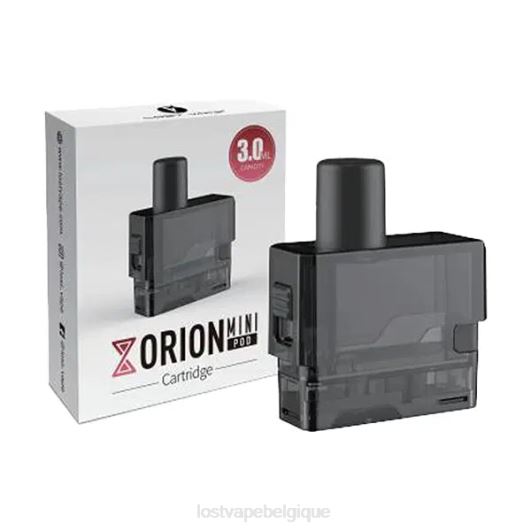 Lost Vape Orion mini dosette de remplacement vide | 3 ml noir BX2V8V34 Lost Vape price belgique